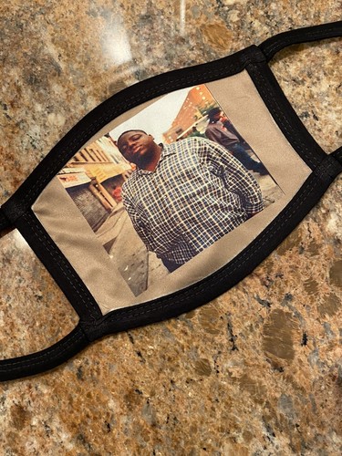 Biggie Smalls Brooklyn New York Face Mask Reusable Washable Double Layers - Picture 2 of 6