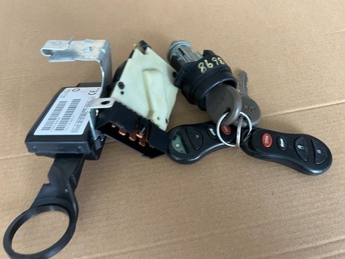 2002-2004 JEEP LIBERTY IGNITION SWITCH LOCK W/KEY & IMMOBILIZER OEM P56010209AB - Picture 9 of 9