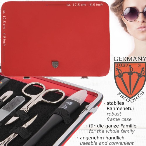 11 piece manicure pedicure grooming kit set - Picture 5 of 7