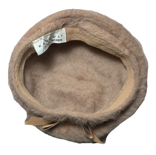 Kangol Design Kaschmirmütze Gr. S braun Beanie hergestellt in England - Bild 3 von 4