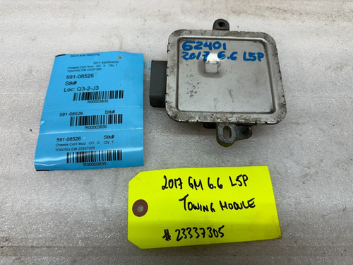 17 CHEVROLET GMC SIERRA SILVERADO 2500 3500 TOWING TOW CONTROL MODULE 23337305 - Picture 6 of 9