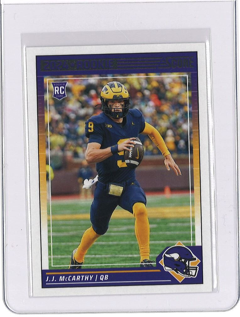 2024 Score - Rookies J.J. McCarthy #304 (RC)