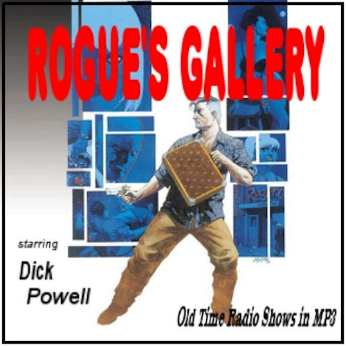 Rogues Gallery Old Time Radio Show OTR 23 Episodes on 1 MP3 DVD Free Shipping - Afbeelding 1 van 1