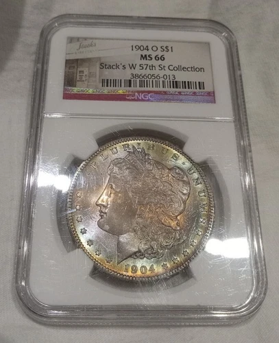 1904-O $1 Morgan Silver Dollar MS-66 NGC Stack's Collection GRAND APPEAL 10/10