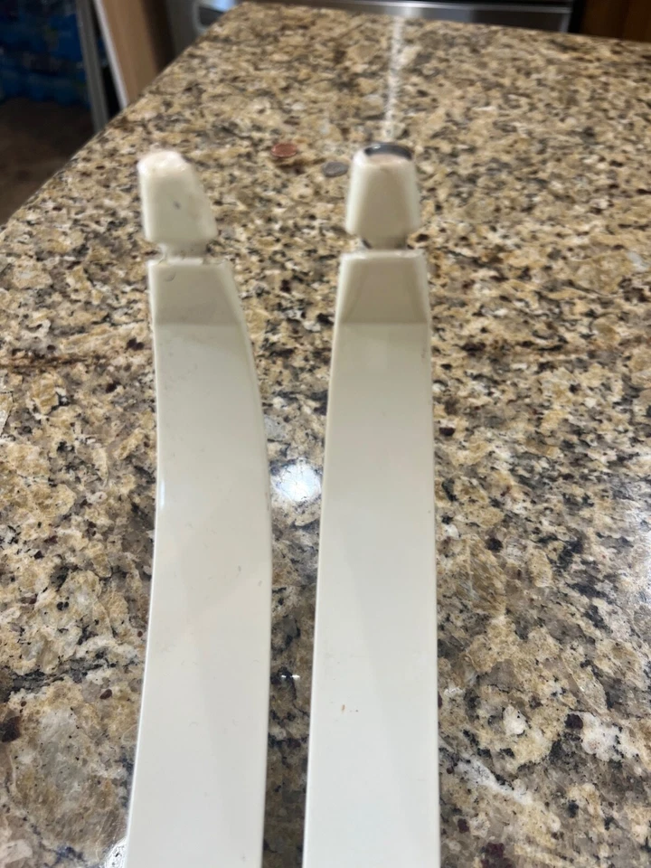 Oso derribo extremidades recurvas de colección raras con hoyuelos blanco puro gris temprano 36-41 Foto 4 de 4