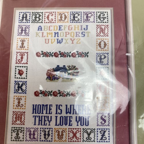 Something Special Home Love Sampler 50344 cross stitch kit Candamar Designs 1987 - Picture 2 of 4