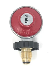 High Pressure Gas Regulator NON Adjustable Full Flow 1/4" NPT x Soft Nose POL