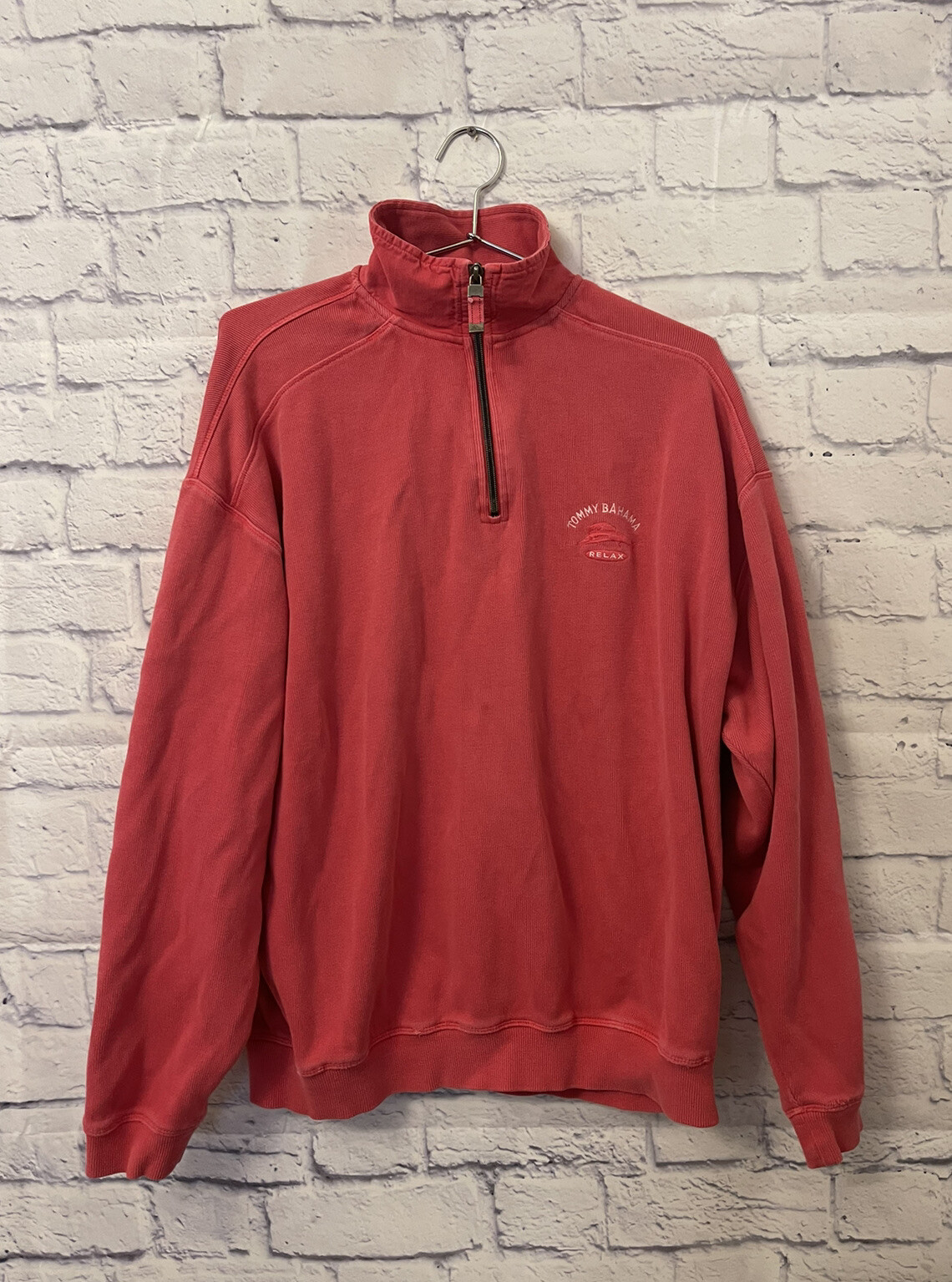 tommy bahama relax half zip sweatshirt