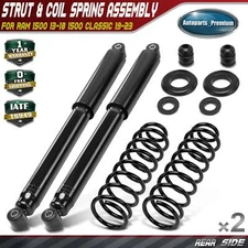 Rear Air Spring to Coil Spring Conversion Kit for Ram 1500 13-18 1500 Classic