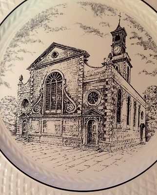 セント・メアリー・ザ・ヴァージン教会　SPODE’S MANSARD プレート SPODE'S Mansard Copeland CHURCH OF ST MARY Westminister College