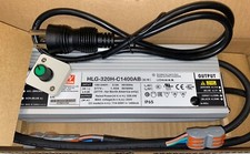 MeanWell HLG-320H-C1400AB AC/DC LED Driver with Dimmer and Cord HLG-320H-C1400B