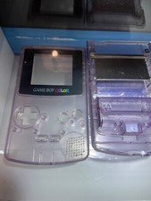 Original Nintendo Game Boy Color Parts AUTHENTIC HOUSING OEM Purple Body USED