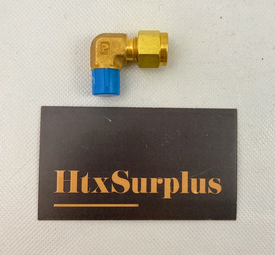 ☀️Parker CPI 4-2 CBZ-B, Brass 90° Elbow, 1/4 in Tube , 1/8 in Pipe Compression - Image 3 of 4