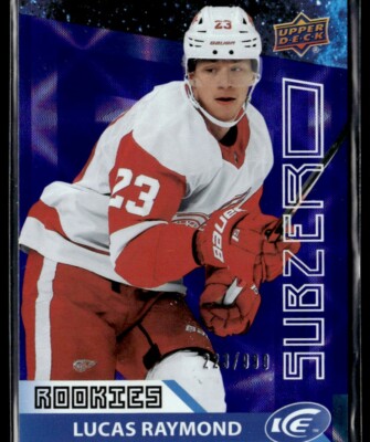 2021-22 Upper Deck Ice Sub Zero Lucas Raymond 223/999 #SZ-60