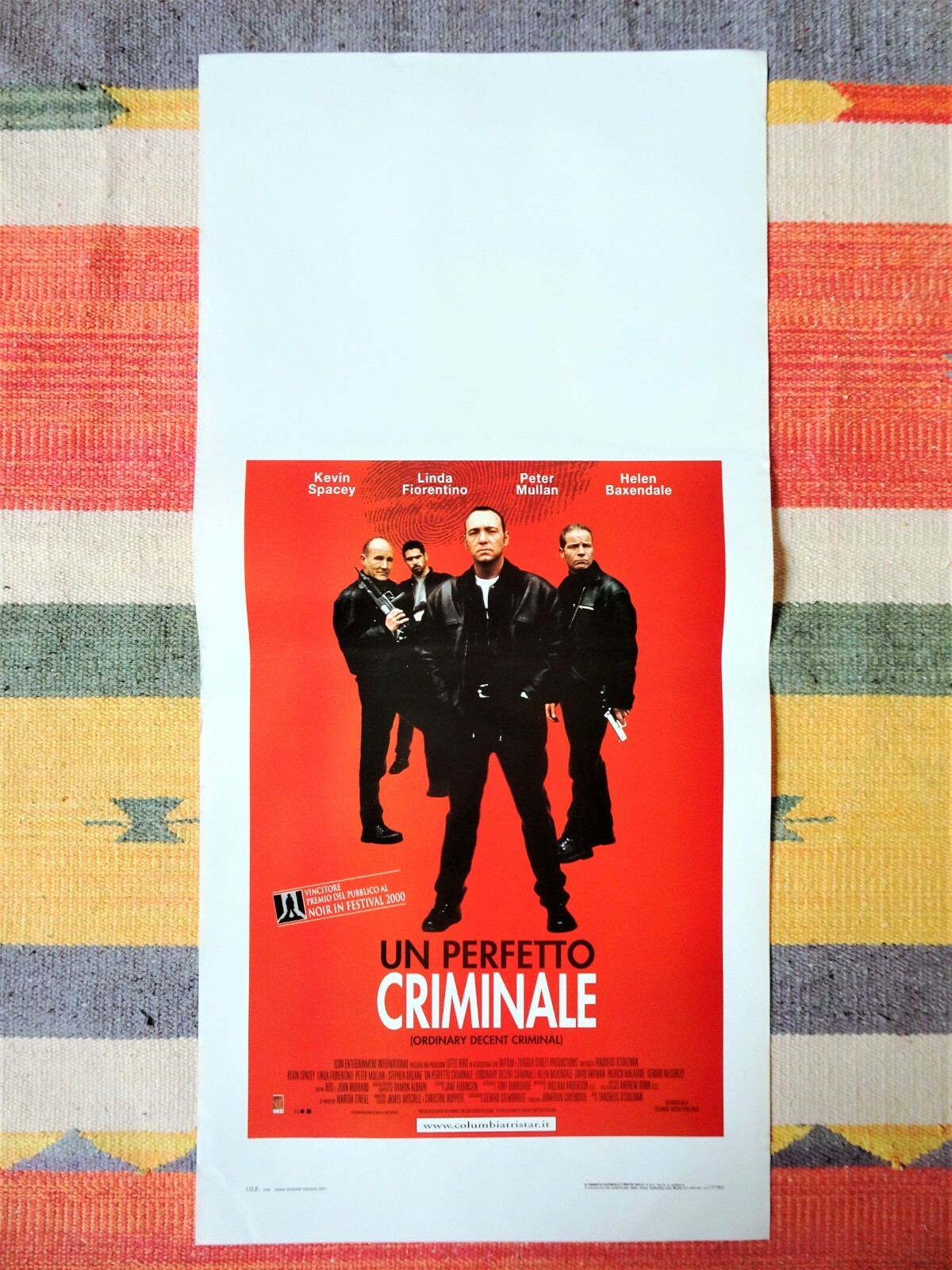 Locandina originale film Un perfetto criminale (2000) - Regia di Thaddeus O'Sullivan
