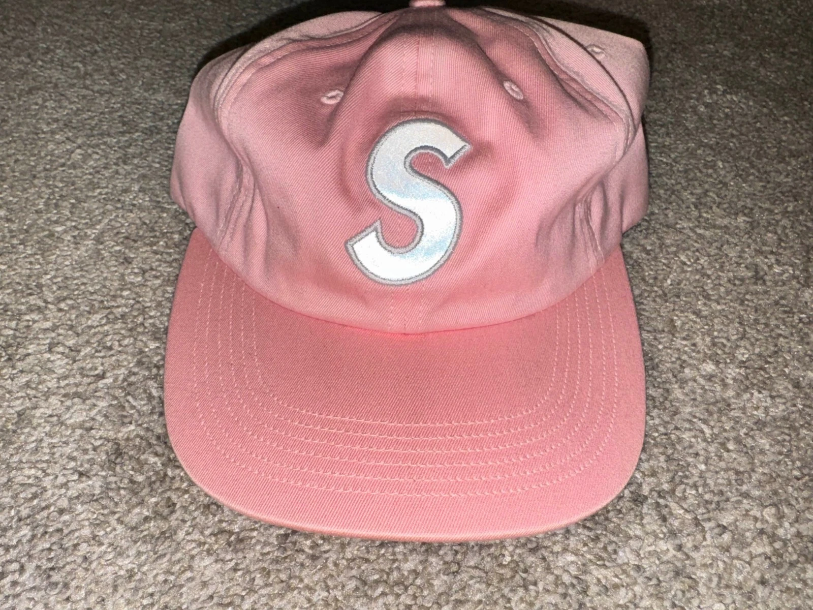 Supreme 3M Reflective S Logo 6 panneaux (SS16)   Rose ?