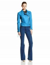 Diesel Women's L-antares Jacket,bright Blue,medium