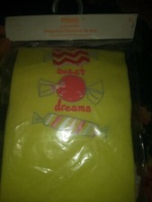 New nip Gymboree Gymmies 6 girls pajamas shorts set yellow candy treats