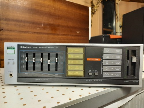 Sanyo A-50 STEREO INTEGRATED AMPLIFIER Verstärker Stereo Hifi - Bild 3 von 12