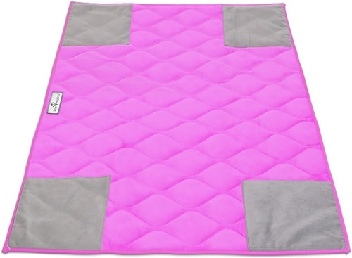 Reinforced Pink Fleece Liners for C&C Cages | Perfect for Guinea Pigs & Rabbits - Picture 3 of 8