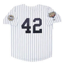 Mariano Rivera 2009 New York Yankees World Series White Home Men's Jersey S-3XL