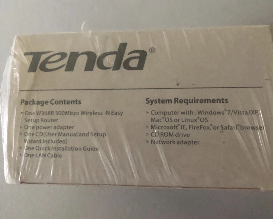 TENDA 300M bps W368R Wireless-N Home Router - Image 4 of 4