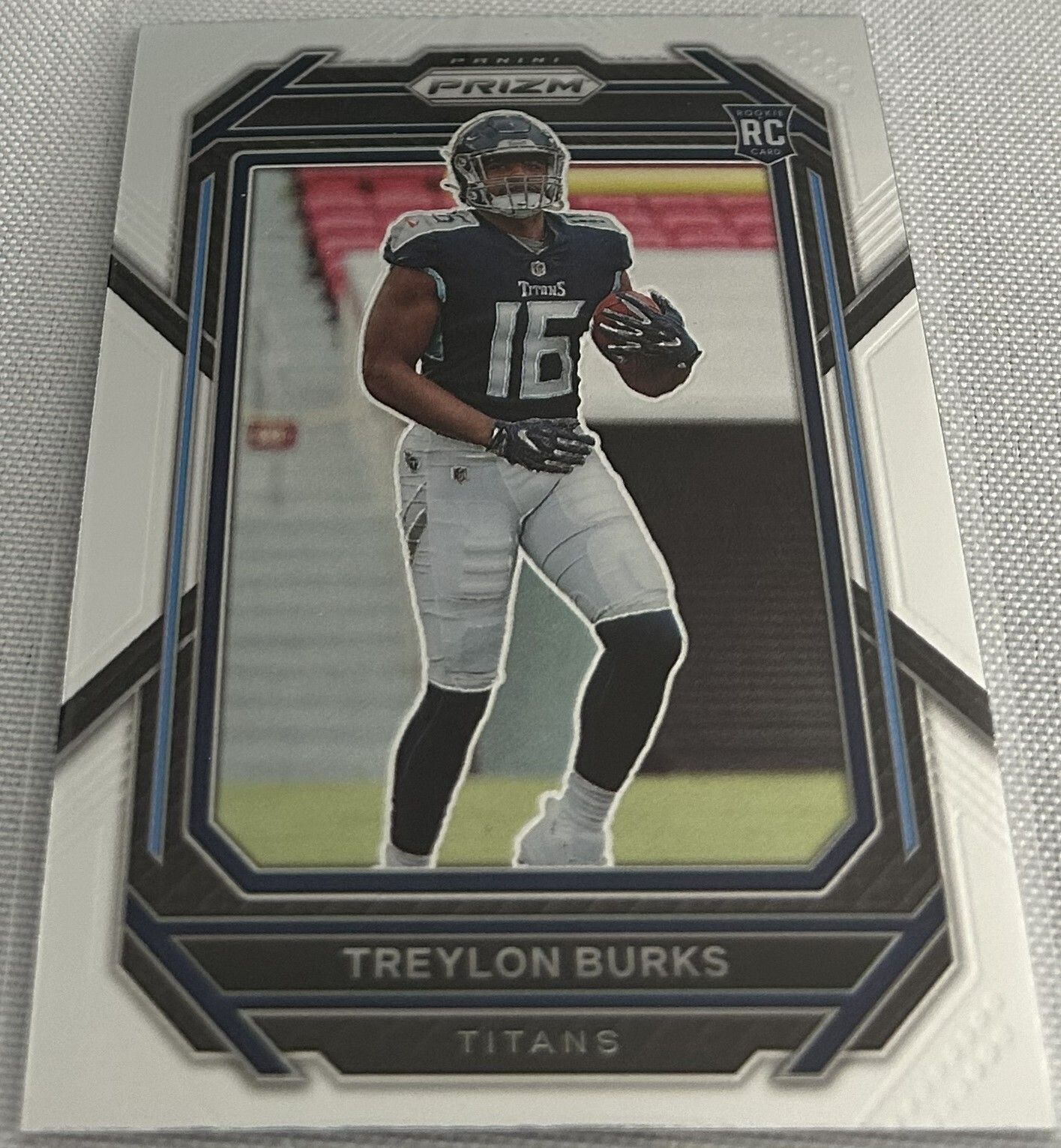 2022 Panini Prizm Football Treylon Burks Tennessee Titans rookie card #313