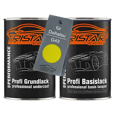 Autolack Set Dose für Daihatsu G43 Yellow Green Perl Metallic 2,0L