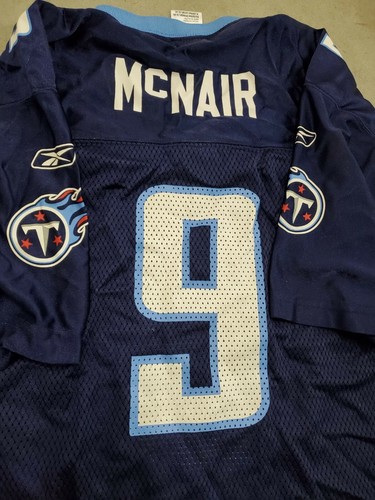 NFL Tennessee Titans Vintage Steve McNair Reebok Youth Jersey size XLarge blue - Picture 2 of 5