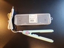Hair Straightener, Electric, Turquoise, A228 New In Container, Mini