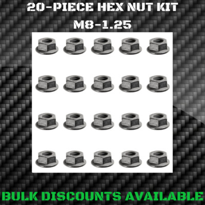1980+ Ford F250 F350 F450 F550 Pick Up Truck Interior Exterior Nuts M8-1.25 OEM