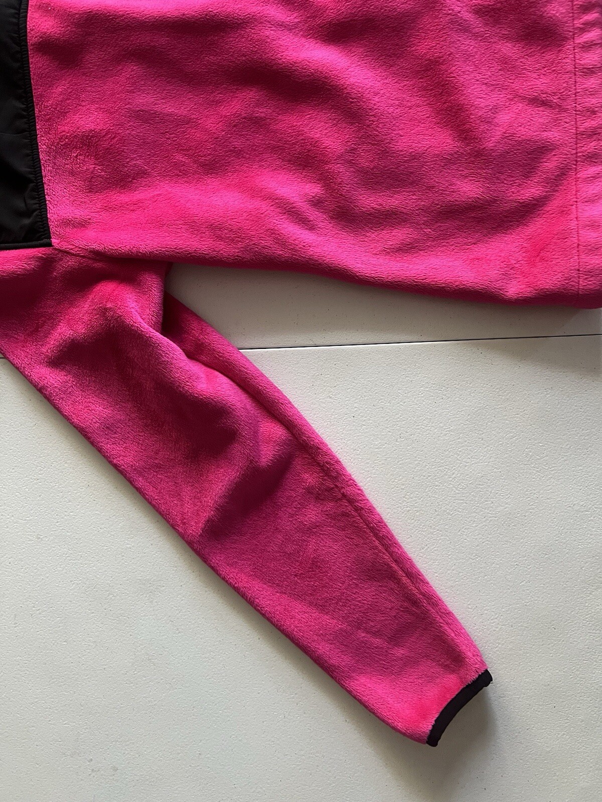 Giacca pile donna Fila Sport taglia XS ROSA full zip con tasche!