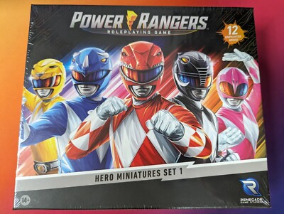 Power Rangers Roleplaying Game: Hero Miniatures Set 1