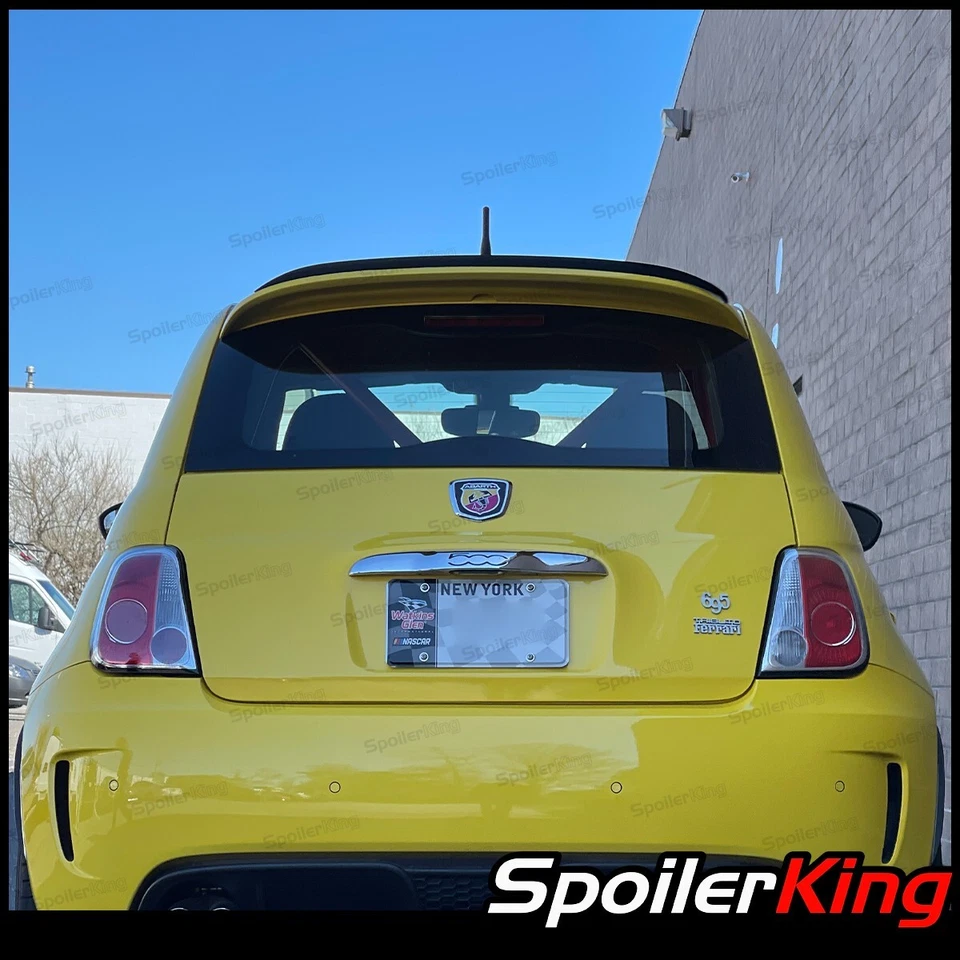 SpoilerKing alerón de techo trasero adicional (se adapta a: Fiat 500 Abarth solo 2012-2019) 244 L Foto 3 de 4