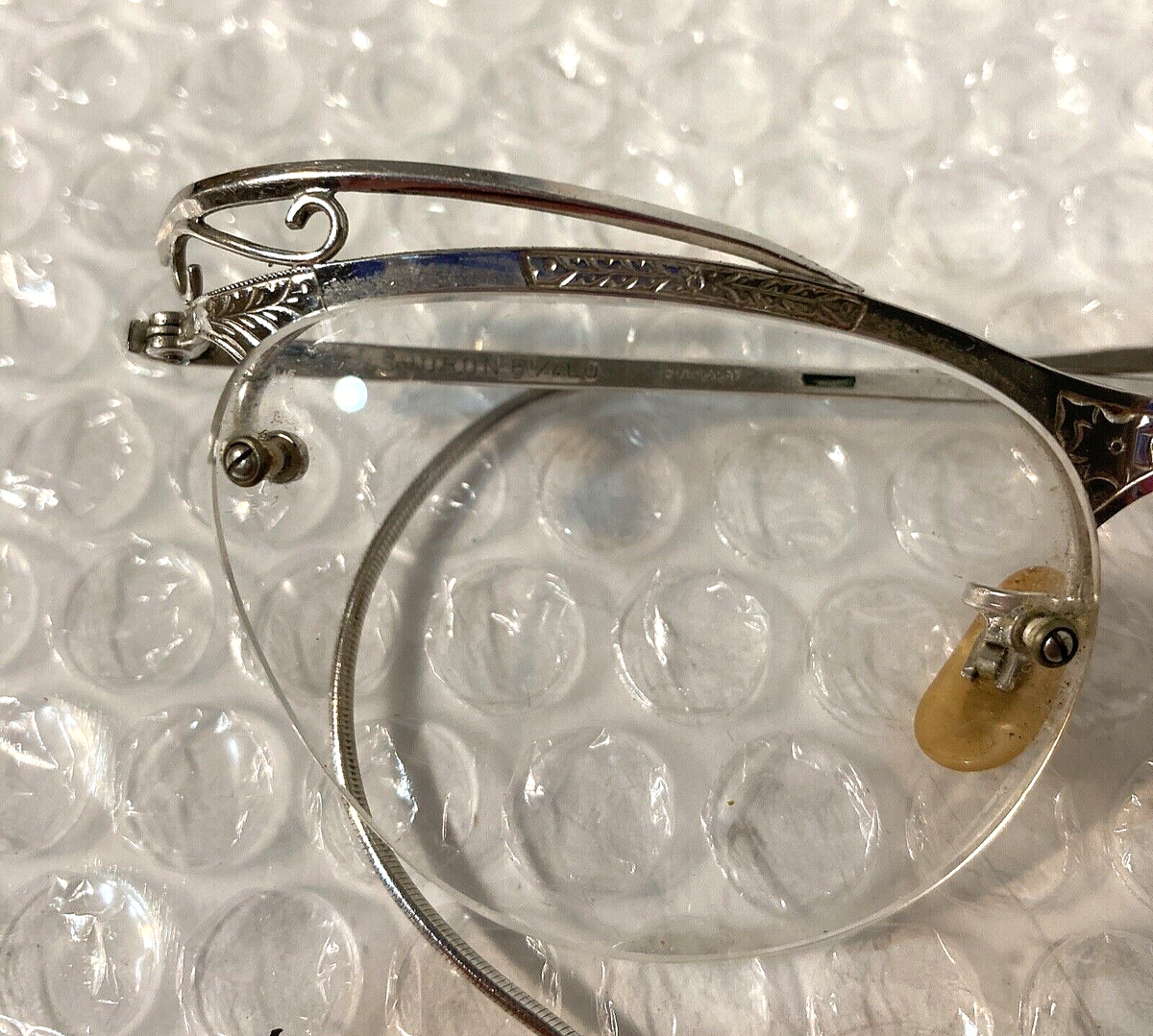 【1940’s】Shuron “white gold filled” 1930s/40s SHURON 