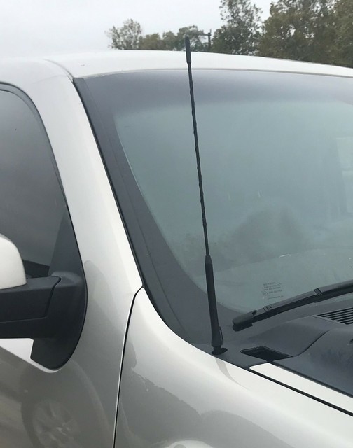 16" inch Antenna Mast Black Power Radio AM/FM for GMC SIERRA 20062020