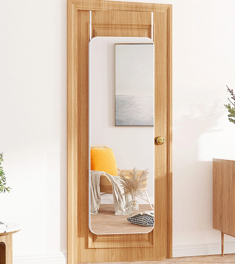 Hallway Door Hanging Mirror Wall Full Length Mirror Bathroom Glass