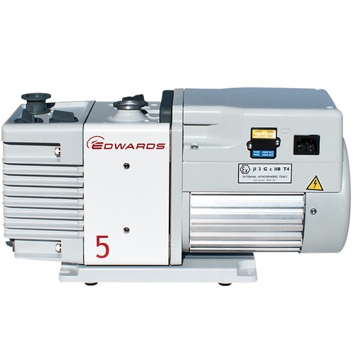 Edwards 5 RV5 Rotary Vane Dual Stage Mechanical Vacuum Pump 4.1 CFM 110V-230V