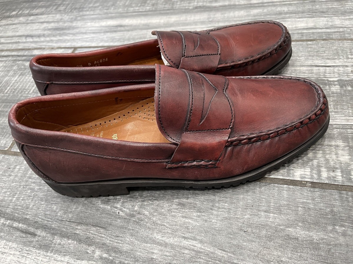 Allen Edmonds Cavanaugh Pinch Penny slip on loafer Oxblood