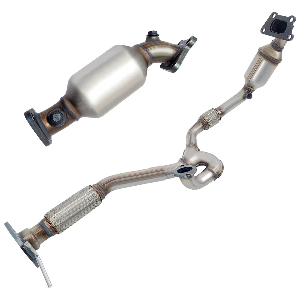 Bank 1 and 2 Catalytic Converter Set Fits 2010 2011 Cadillac SRX 3.0L Direct Fit Foto 4 de 4
