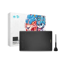 Huion Inspiroy H610X Graphics Tablet 8 press keys，Pen-on-paper，USB-C port，Tilt 