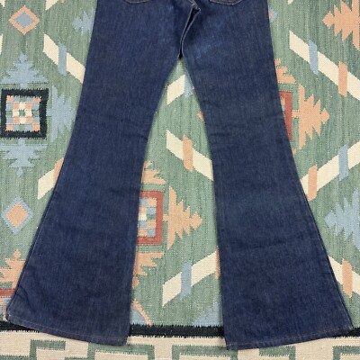 パンツ 70s Levi's 784 bellbottom flare denim Vintage 70s Levis 784 Bell Bottom Flare Wide Leg Orange Tab