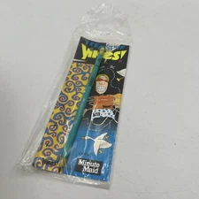1- Vintage Yikes! Pencil Made USA NOS Advertising Book Mark Ruler Minute Maid