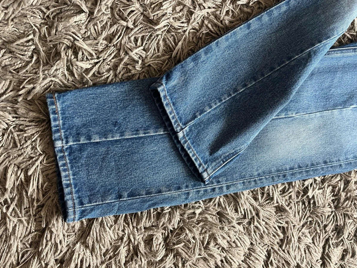 Levi's altered straight leg jeans cheap
