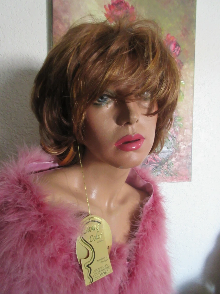 WIG TWIN PEAK INTERNATIONAL WIGS LIVING COLOR COLLECTION RED STREAKED NWT