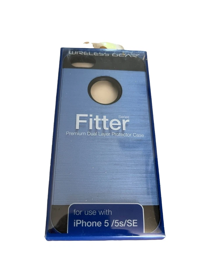 Funda protectora de doble capa premium Wireless Gear Fitter para iPhone 5/5s/SE Foto 4 de 4