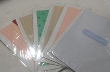 6 Close to My Heart Brand Dimensional Paper, Pages for Scrapbooking Crafts