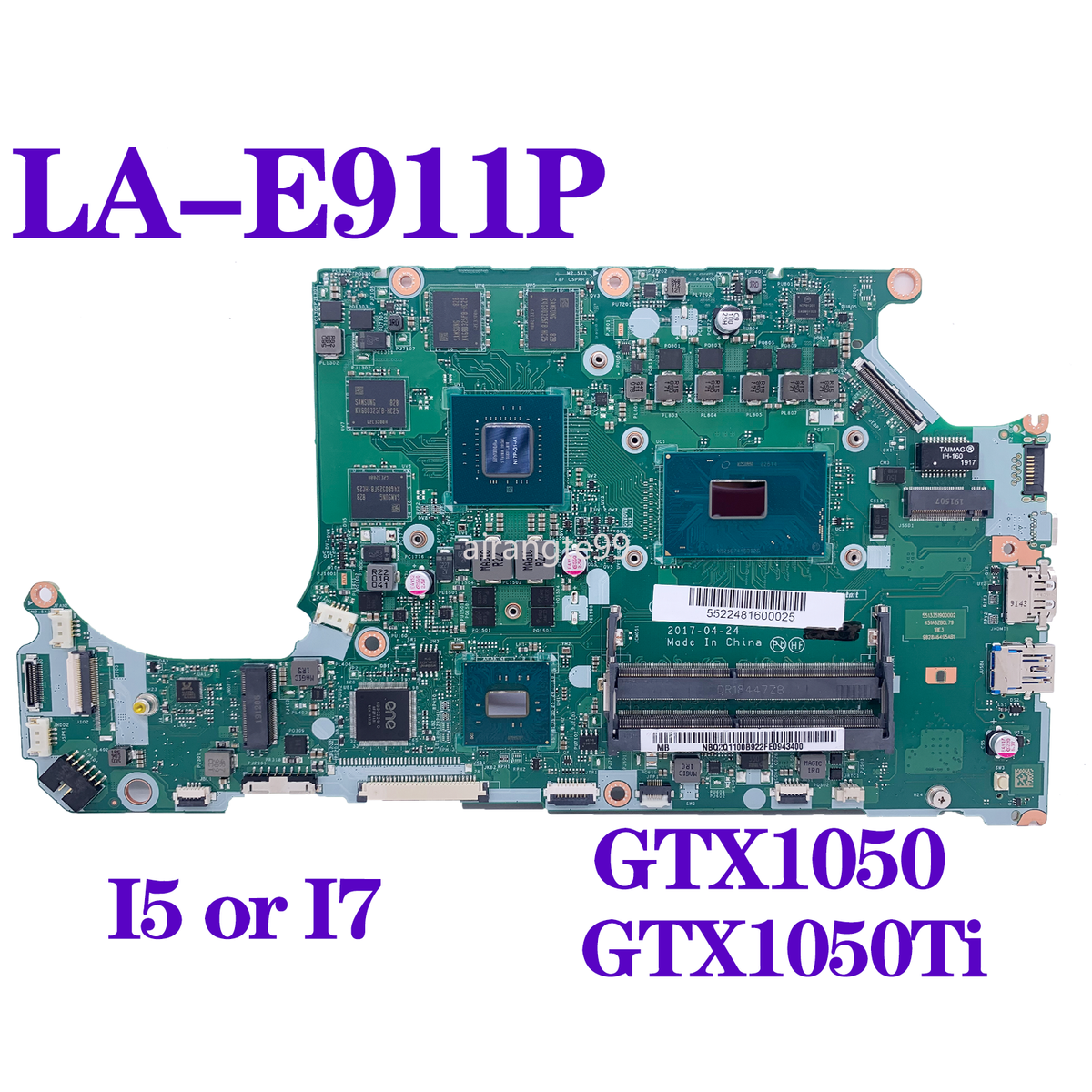 Motherboard For ACER Aspire A715-71 A715-71G A515-51 C5MMH / C7MMH