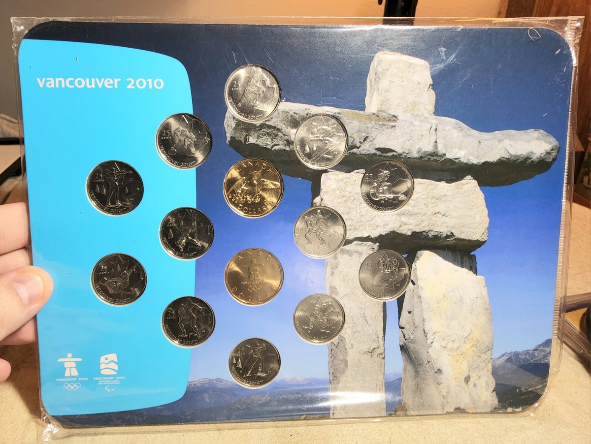 2010 VANCOUVER OLYMPIC AND PARALYMPIC WINTER GAMES 14 COIN