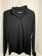 Arcteryx  Phase SL Long Sleeve Base Layer Half Zip Black Shirt Pullover - XL